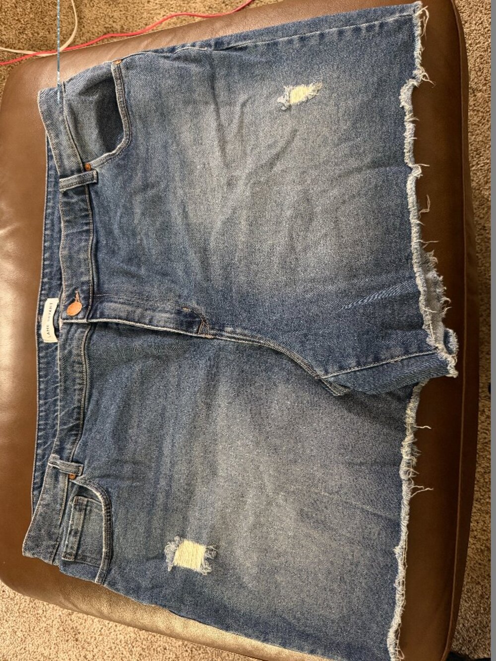 Lane Bryant Flex Magic Waistband Denim Boyfriend Midi Shorts – Distressed